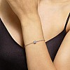 Bratara din Aur cu Diamante Naturale - model br302