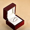 Inel de logodna din Aur 18k sau Platina cu Diamant Certificat GIA 1.00ct si Diamante secundare - model i122543
