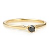 Inel de logodna din Aur cu Diamant Negru 0.10ct - 0.15ct - model i004