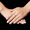 Inel de logodna din Aur 18k sau Platina cu Diamant 0.15ct - 0.25ct - model i007