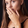 Inel de logodna din Aur 18k sau Platina cu Diamant 0.15ct - 0.25ct - model i007