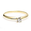 Inel de logodna din Aur 18k sau Platina cu Diamant 0.15ct - 0.25ct - model i007