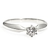 Inel de logodna din Aur 18k sau Platina cu Diamant Certificat GIA 0.30ct sau 0.40ct - model i017