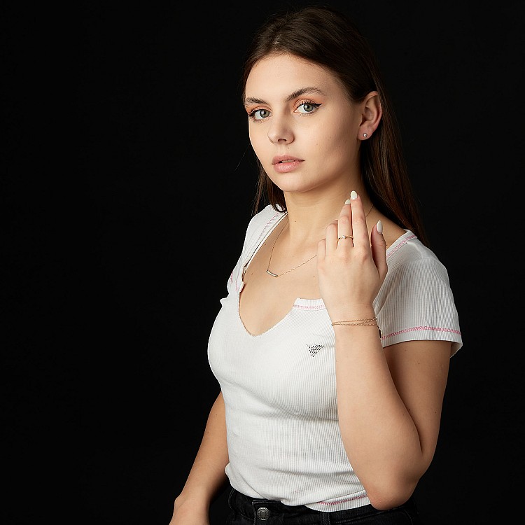 Inel de logodna din Aur 18k sau Platina cu Diamant 0.15ct - 0.25ct - model i060