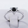 Inel de logodna din Aur cu Diamant Negru 0.20ct - 0.33ct - model i1128