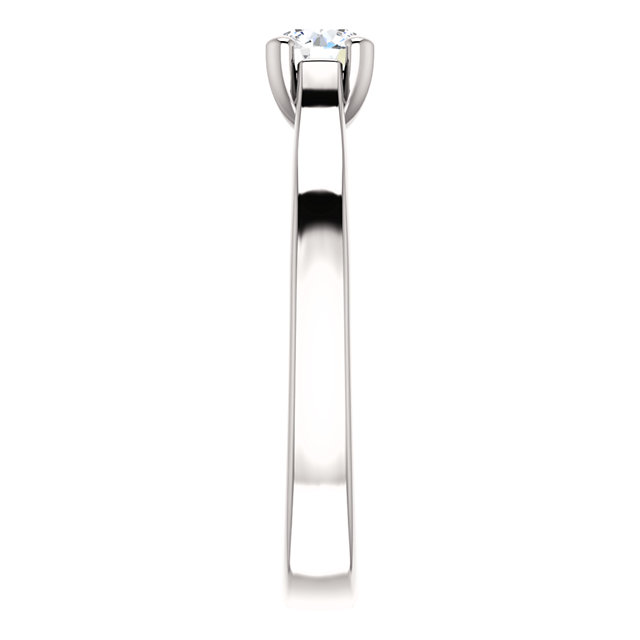 Inel de logodna din Aur 18k sau Platina cu Diamant Incolor 0.15ct - 0.25ct - model i122100