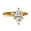 Inel de logodna din Aur 18k sau Platina cu Diamant Certificat GIA 1.00ct - model i122118