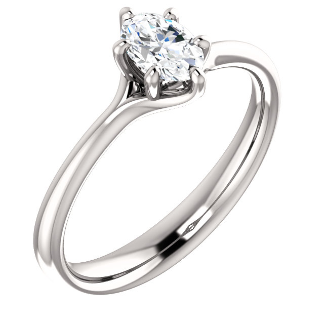 Inel de logodna din Aur 18k sau Platina cu Diamant 0.15ct - 0.25ct - model i122118