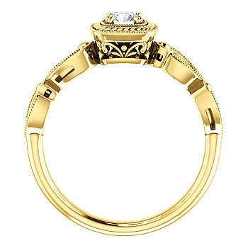 Inel de logodna i122341 din Aur cu Diamant Incolor - GIA 0.30ct - 0.40ct