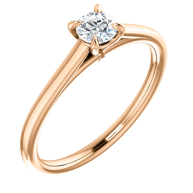 Inel de logodna din Aur 18k sau Platina cu Diamant 0.15ct - 0.25ct - model i122969