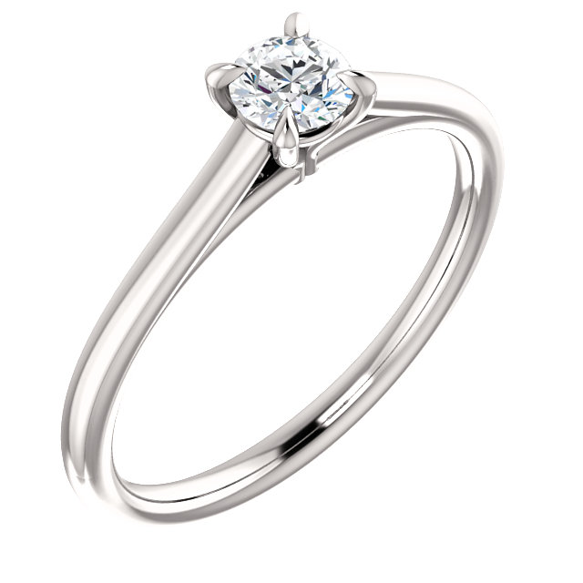Inel de logodna din Aur 18k sau Platina cu Diamant 0.15ct - 0.25ct - model i122969