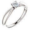 Inel de logodna din Aur 18k sau Platina cu Diamant Incolor 0.15ct - 0.25ct - model i123018