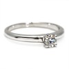 Inel de logodna din Aur 18k sau Platina cu Diamant 0.15ct - 0.25ct - model i123058