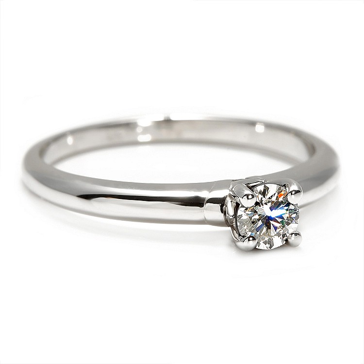 Inel de logodna din Aur 18k sau Platina cu Diamant 0.15ct - 0.25ct - model i123058