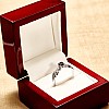 Inel de logodna Forest din Aur 18k sau Platina cu Diamant Negru 0.33ct - 0.85ct - model i124343
