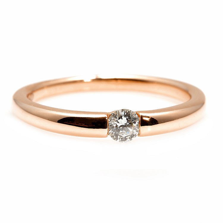 Inel de logodna din Aur cu Diamant 0.10ct - 0.15ct - model i511