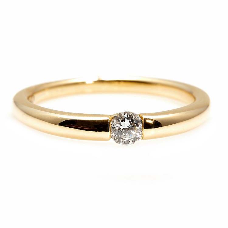 Inel de logodna din Aur cu Diamant 0.10ct - 0.15ct - model i511