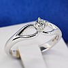 Inel de logodna din Aur 18k sau Platina cu Diamant 0.15ct - 0.25ct - model i517