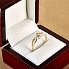 Inel de logodna din Aur 18k sau Platina cu Diamant Incolor 0.15ct - 0.25ct - model i71627