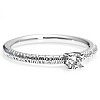 Inel de logodna din Aur 18k sau Platina cu Diamant Incolor 0.15ct - 0.25ct - model i71648
