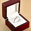 Inel de logodna din Aur 18k sau Platina cu Diamant Incolor Certificat GIA 0.30ct sau 0.40ct - model i71700