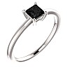Inel de logodna din Aur 18k sau Platina cu Diamant Negru 0.33ct - 0.85ct - model i71863