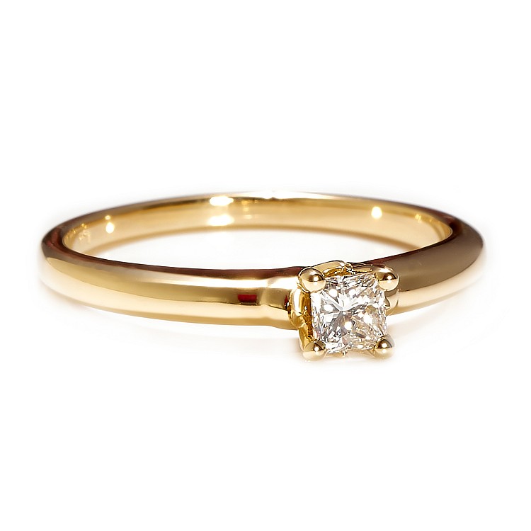 Inel de logodna din Aur 18k sau Platina cu Diamant Certificat GIA 0.30ct sau 0.40ct - model i123058