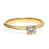 Inel de logodna din Aur 18k sau Platina cu Diamant Certificat GIA 0.30ct sau 0.40ct - model i3074