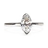 Inel de logodna din Platina cu Diamant Incolor Marquise Lab Grown Certificat IGI de 1.00ct - model i4454