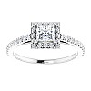 Inel de logodna din Aur 18k sau Platina cu Diamant Central Certificat GIA 0.50ct sau 0.70ct si Diamante secundare - model i122084