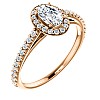Inel de logodna din Aur 18k sau Platina cu Diamant Central Certificat GIA 0.50ct sau 0.70ct si Diamante secundare - model i122084