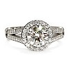 Inel de Logodna Vintage din Platina cu Diamant Lab Grown Certificat IGI - model i122311