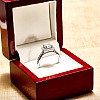 Inel de logodna din Aur 18k sau Platina cu Diamant Briliant certificat GIA 1.00ct - model i1905