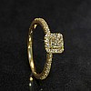 Inel de logodna din Aur 18k sau Platina cu Diamant central GIA 1.00ct si Diamante secundare - model i884
