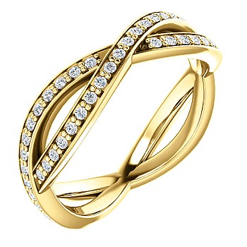 Inel Cadou din Aur cu Diamante - model i122571