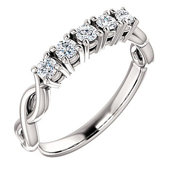 Inel Cadou din Aur cu Diamante - model i122862