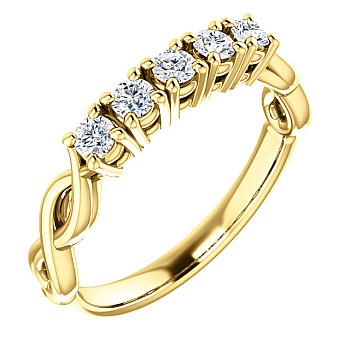 Inel Cadou din Aur cu Diamante - model i122862