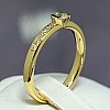 Inel de logodna din Aur 18k sau Platina cu Diamante 0.10ct - 0.25ct - model i113