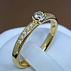 Inel de logodna din Aur 18k sau Platina cu Diamante 0.10ct - 0.25ct - model i113