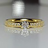 Inel de logodna din Aur 18k sau Platina cu Diamante 0.10ct - 0.25ct - model i113