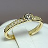 Inel de logodna din Aur 18k sau Platina cu Diamante 0.10ct - 0.25ct - model i113