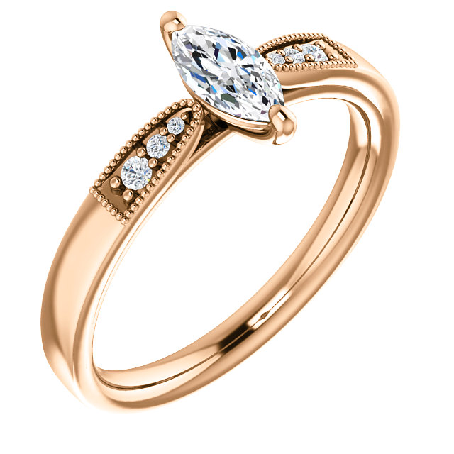 Inel de logodna din Aur 18k sau Platina cu Diamante 0.10ct - 0.25ct - model i122395