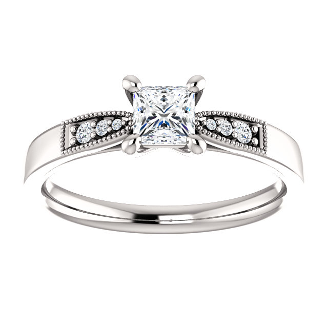 Inel de logodna din Aur 18k sau Platina cu Diamante 0.10ct - 0.25ct - model i122395