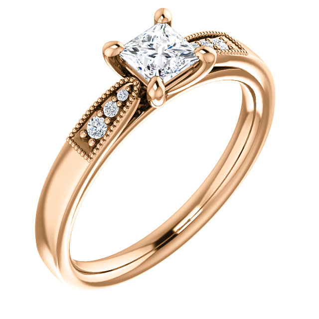 Inel de logodna din Aur 18k sau Platina cu Diamante 0.10ct - 0.25ct - model i122395