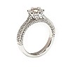 Inel de logodna din Aur 18k sau Platina cu Diamant Certificat GIA 1.00ct si Diamante secundare - model i122474