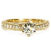 Inel de logodna din Aur 18k sau Platina cu Diamant Central Certificat GIA 0.50ct sau 0.70ct si Diamante secundare - model i122474