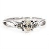 Inel de logodna din Aur 18k sau Platina cu Diamant Central Certificat GIA 0.50ct sau 0.70ct si Diamante secundare - model i122513