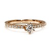 Inel de logodna din Aur 18k sau Platina cu Diamante 0.20ct - 0.25ct - model i504
