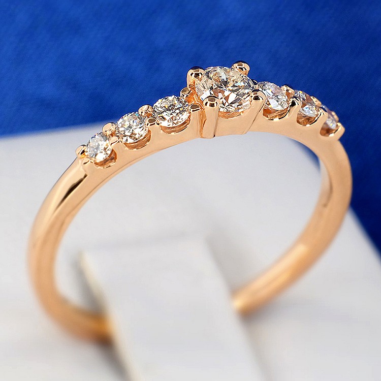 Inel de logodna din Aur 18k sau Platina cu Diamante 0.10ct - 0.25ct - model i581