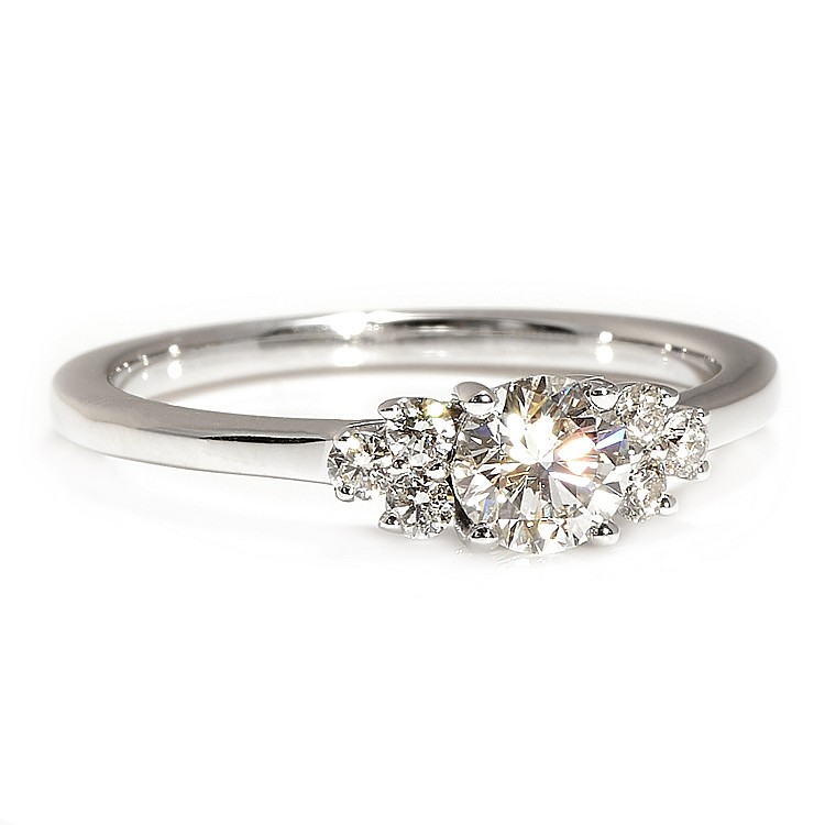 Inel de logodna din Aur 18k sau Platina cu Diamante 0.20ct - 0.25ct - model i71604